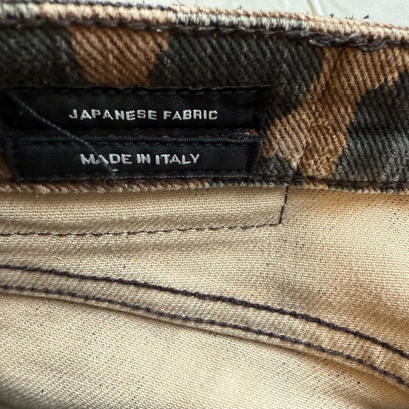 R13 Kick Jeans in Leopard - Picture 12 of 14